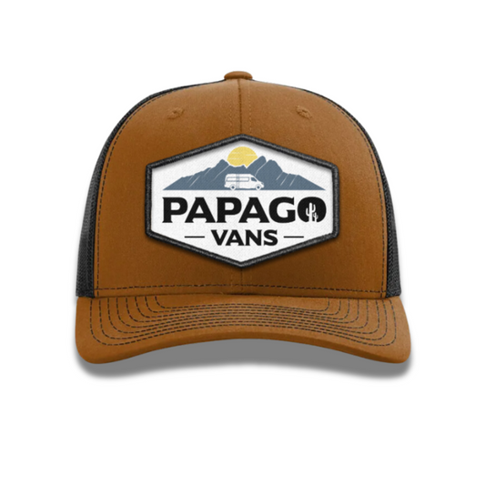 Papago Vans Hat - Brown Trucker