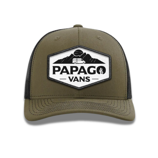 Papago Vans Hat - Tan Trucker